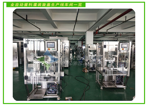 全自動(dòng)雙頭醬料灌裝旋蓋生產(chǎn)線-雙頭全自動(dòng)醬料灌裝生產(chǎn)線設(shè)備