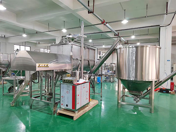 全套粉劑調(diào)味品包裝流水線解決方案,粉碎包裝一體化