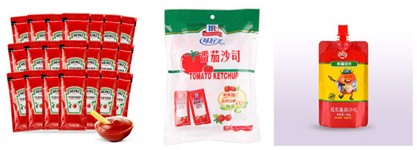 自動(dòng)番茄醬包裝機(jī)樣品